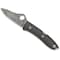Spyderco 2023 Spyderco, Reveal 11, Spyopera Carbon Fiber Damasteel-Thor Sprint Run SPY-C255CFPD - alternate 3